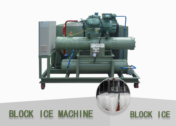 stainless steel block ice making machine
