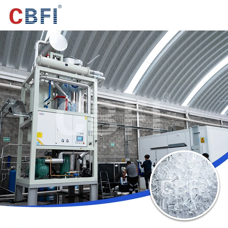 CBFI Integrated Tube Ice Machine Compliant And Established Tube Ice Factory suppliers