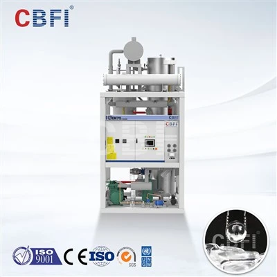 Peiriant Iâ Tiwb CBFI ar gyfer diodydd cŵl