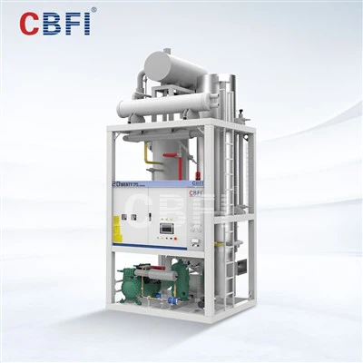 CBFI 30 tunnell tiwb peiriant iâ iâ cynhyrchu capasiti 100%.